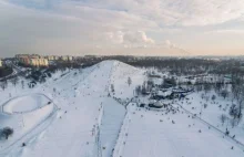 Osiedlowa górka w Sosnowcu... ma wyciąg narciarski