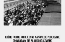 Które partie jako jedyne na świecie publicznie opowiadały się za...