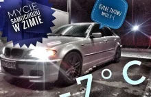 Mycie samochodu w zimie, -7°C / czy to takie straszne ?