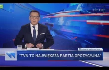 TVPiS: "TVN TO NAJWIEKSZA PARTIA OPOZYCYJNA"