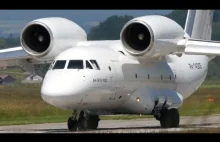 Antonov AN-74 - samolot, który do latania wykorzystuje Efekt Coandy