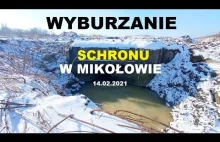 WYBURZANIE SCHRONU OWŚ w Mikołowie - 14 02 2021
