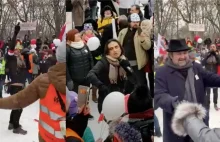 Kraków: antylockdownowy protest zamienił się w coronabal z tańcami i...