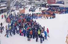 Beskidy. Tłumy narciarzy w Szczyrku, brakuje miejsc do parkowania