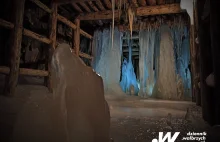 Głuszyca. Niesamowite lodowe formy w Podziemnym Mieście Osówka [FILM+FOTO]