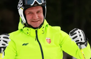 Nieoficjalnie: Prezydent AndrzejDuda pojechał na narty do Wisły