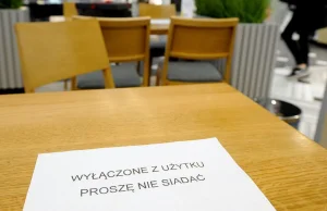 Polska 2050: 114 dni temu rząd zamknął gastronomię na dwa tygodnie