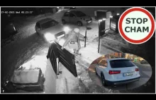 Kradzież Audi A6 na walizkę - Wrocław 17.02.2021 - 4:25 #566 Wasze Filmy