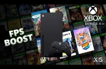 Xbox Series XS FPS Boost Więcej Klatek W Wybranych Grach