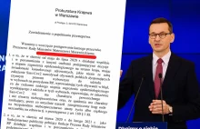 Przedsiębiorcy składają do prokuratury zawiadomienie na premiera Morawieckiego