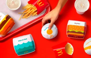 McDonald's ujawnił jak będą wyglądały nowe opakowania