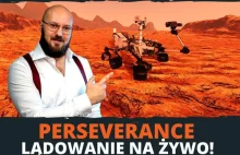 Lądowanie na Marsie z profesjonalnym komentarzem i ciekawostkami - LIVE PL