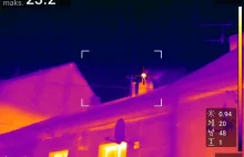W Krakowie kontrolują domy za pomocą kamery termowizyjnej