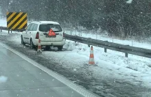 Porzucone auta na autostradzie A4