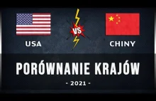 USA vs CHINY - Porównanie krajów [2021 ROK]