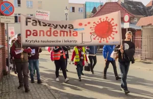 Protest sceptyków pandemii koronawirusa. "Strażnicy Wolności" wyszli na ulice...