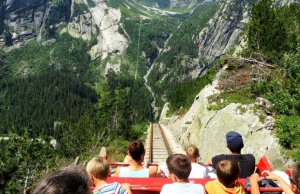 Gelmerbahn w Szwajcarii - najbardziej stroma kolejka linowo-terenowa w Europie