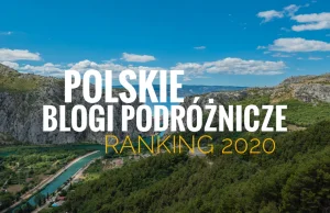 Ranking Polskich Blogów Podróżniczych 2020