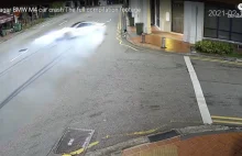 Singapur - Wypadek BMW M4 (5 ofiar)