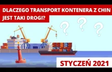 Dokładne wyjaśnienie dlaczego transport kontenera z Chin jest taki drogi?