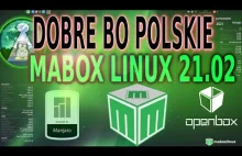 MaboX 21.02 - Polski Linux z pulpitem OpenBox oparty na Manjaro