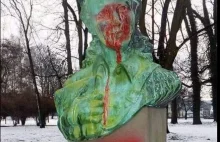 Zdewastowano pomnik "Inki" w Krakowie