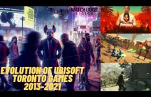 Evolution of Ubisoft Toronto Games 2013-2021