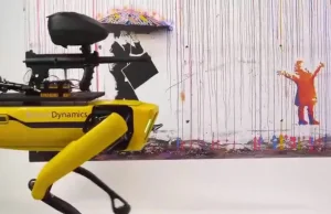 Przejmij zdalną kontrolę nad Spotem – robotem uzbrojonym w marker do paintballa