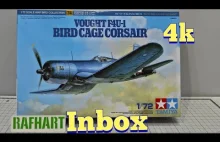 F4U-1 Corsair 1:72 Tamiya inbox 4k