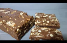 Blok czekoladowy "PRL" - przepis jak zrobić pyszny deser czekoladowy