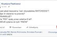 Pawłowicz o Watchdog Polska: PSY! Bezczelna sieć! Kto ich finansuje???