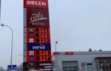 Ceny paliw rosną jak szalone. 5 zł z przodu coraz częściej, a będzie...