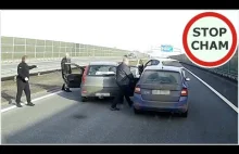 Zatrzymanie obywatelskie pijanego kierowcy na A4