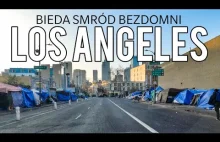 LOS ANGELES - Skid Row - Venice Beach. BEZDOMNI BIEDA I SMRÓD