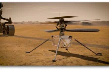 Marsjański dron działa i przygotowuje się do startu