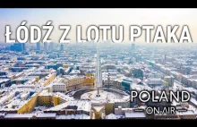 Łódź z lotu ptaka zimą