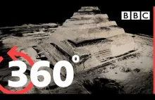 Wnętrze piramidy w Gizie. (BBC)