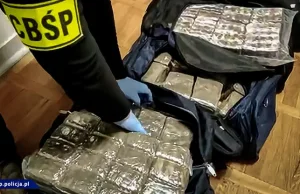 150 kg haszyszu w siedmiu torbach. Policja przejęła narkotyki warte 8 mln zł