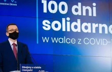 Dziś mija "100 dni solidarności" Morawieckiego w walce z Covid