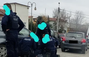 Policjanci gonili mężczyznę ... bez maseczki