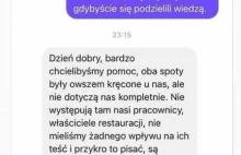 Restauracja z propagandowego spotu PFR: My tylko wynajęliśmy sale.