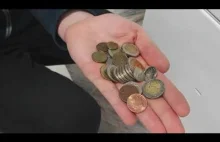 Sortowanie, liczenie monet, bilonu - automat do wymiany pieniędzy w NBP