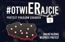 W całym kraju pojawiły się kłódki z zagadkami