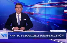 TVPIS: "PARTIA TUSKA DZIELI EUROPEJCZYKÓW"
