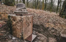 Szczecin. Grupa pasjonatów przywróciła zniszczony pomnik z IWŚ (GALERIA)