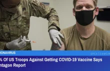 75% Of US Troops Refused Taking COVID-19 Vaccine Says Pentagon Report