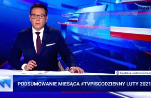 Podsumowanie miesiąca propagandy w TVPiS: Luty 2021. #tvpiscodzienny