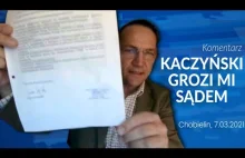 Kaczyński grozi Sikorskiemu sądem