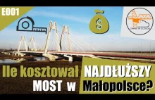 Ile kosztował NAJDŁUŻSZY MOST w Małopolsce? | CUDA INŻYNIERII CraneInClouds