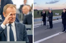 Mateusz Morawiecki uciekał przed rolnikami. Donald Tusk skomentował sprawę...